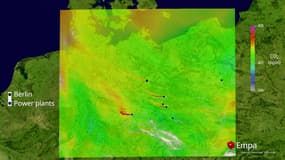 La mission CO2M doit conduire au lancement d'ici fin 2025 de deux satellites qui permettront de discriminer les émissions de dioxyde de carbone provenant de l'activité humaine