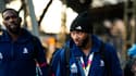 Benoît Kounkoud, sur le chemin du retour avec l'équipe de France de handball, le 29 janvier 2024.