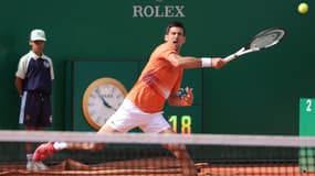 Novak Djokovic au Masters 1000 de Monte-Carlo, le 12 avril 2022