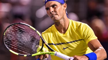 Rafael Nadal a coincé face au Canadien Shapovalov à Montréal.