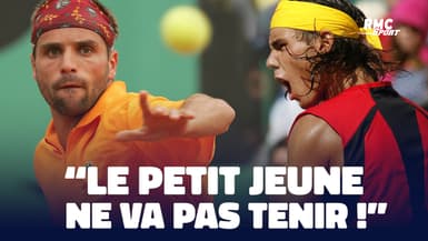 "Le petit jeune, il ne va pas tenir", Clément raconte son premier match (perdu) contre Nadal