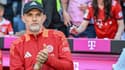 Thomas Tuchel lors de Bayern-Wolfsburg (2-0, Bundesliga), le 12 mai 2024