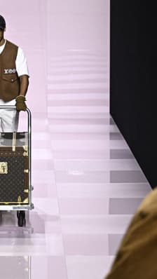 Focus sur les malles Louis Vuitton à la Fashion Week de Paris 