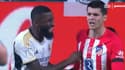 Antonio Rüdiger pince le téton d'Alvaro Morata lors de la Supercoupe d'Espagne entre le Real et l'Atlético de Madrid (5-3, a.p.), le 10 janvier 2024