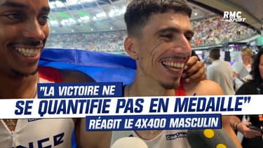 Mondiaux d’athlétisme : “La victoire ne se quantifie pas en médaille”, la première réaction du 4x400 masculin à leur médaille d'argent