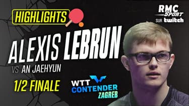 Résumé - WTT Contender Zagreb : A.Lebrun et Jaehyun combattent en 5 sets pour une place en finale