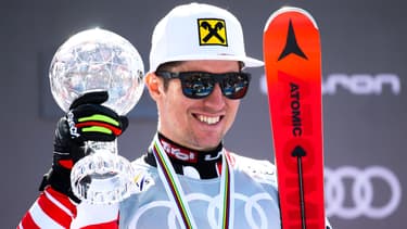 Marcel Hirscher à Andorre, le 16 mars 2019