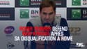 Federer prend la défense de Kyrgios après sa disqualification