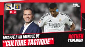 Real 0-4 Barça : Rothen pointe "le manque de culture tactique" de Mbappé au poste de 9