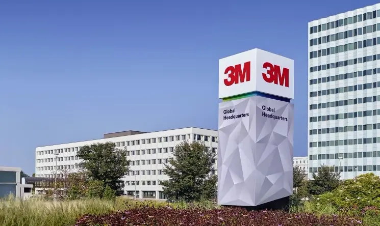 Tower with 3M at the top