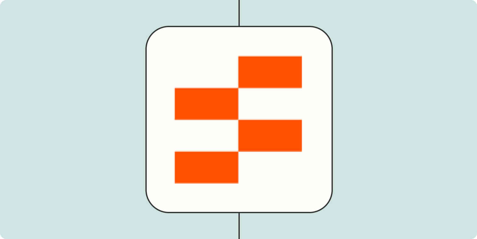 Zapier tables hero logo.