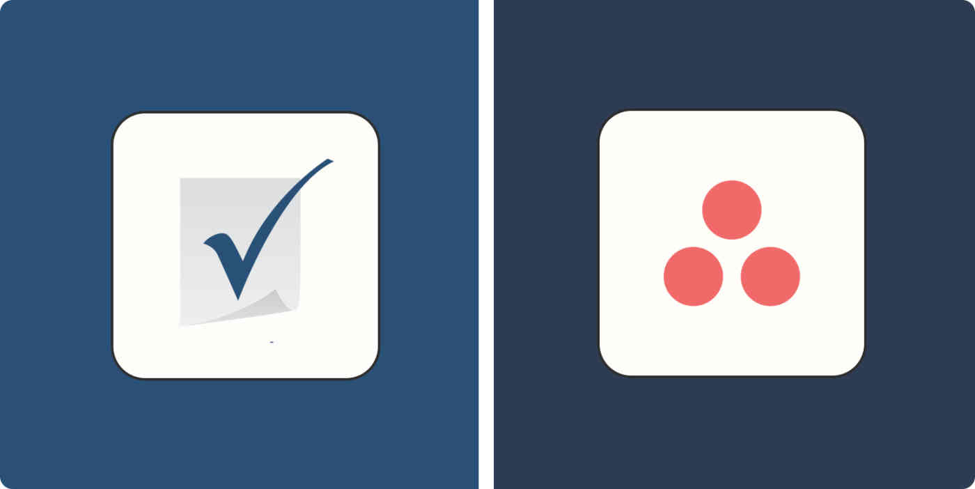 Hero image of the Smartsheet and Asana logos side by side