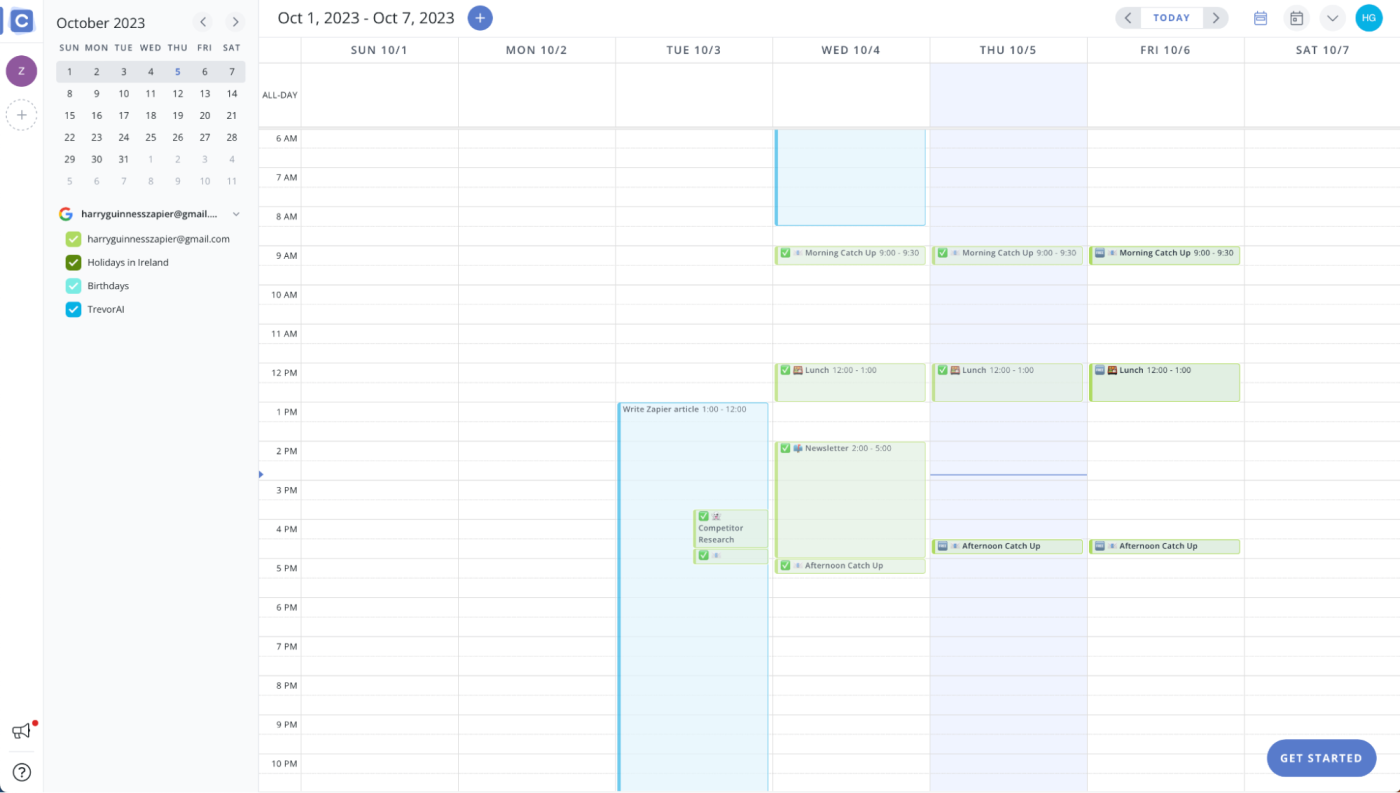 Calendar, our pick for the best calendar app for scheduling external appointments