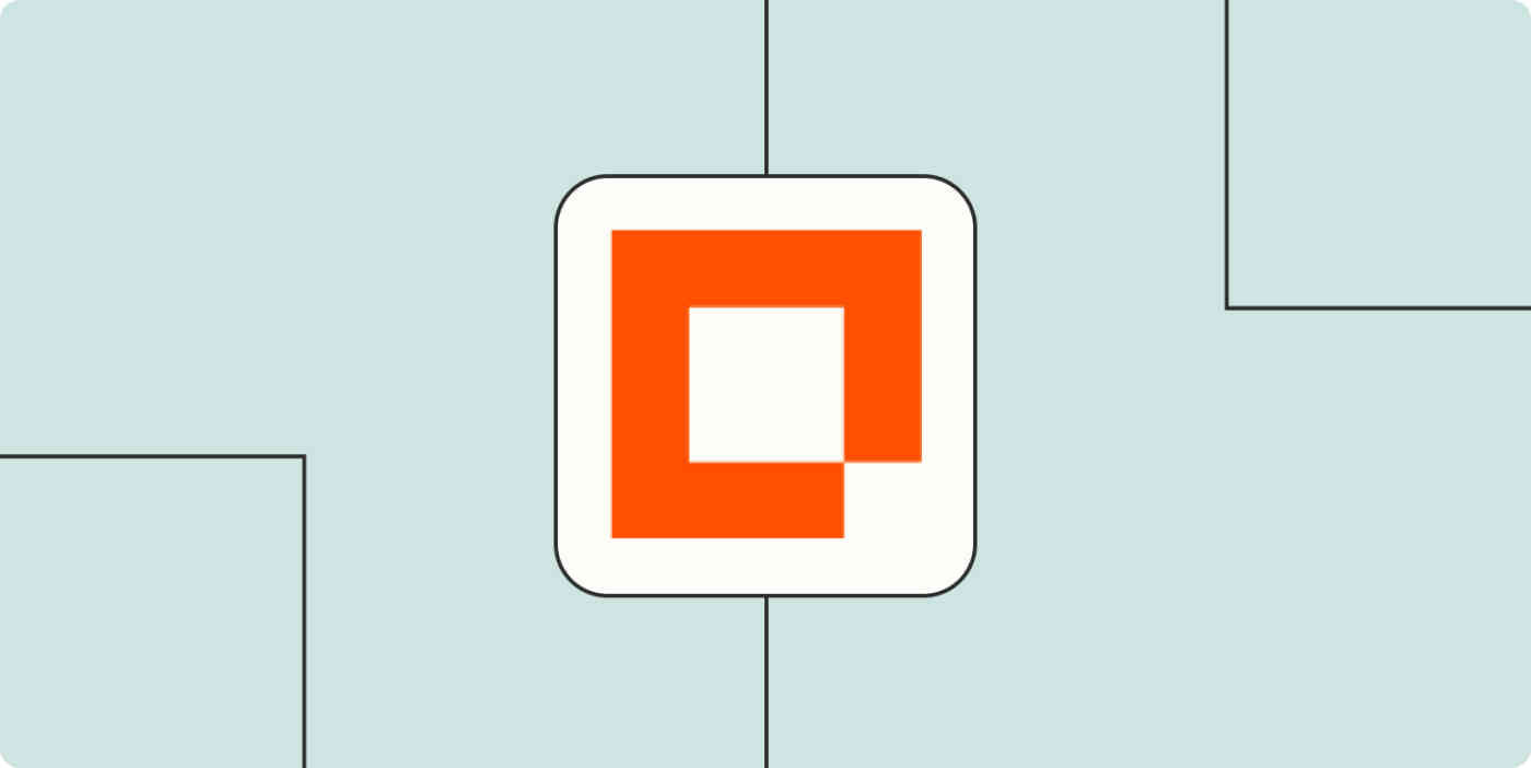 Zapier Interfaces hero icon.