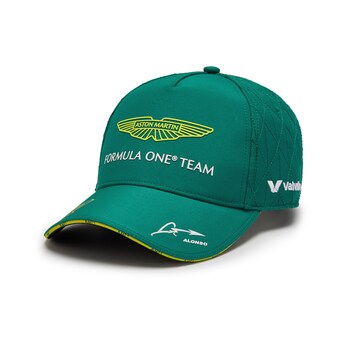 Aston Martin Aramco F1 2024 Fernando Alonso Team Cap  - Green - Kids