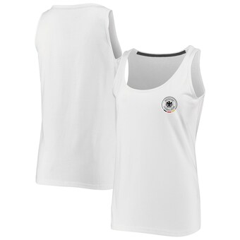 DFB Small Crest Vest - White - Womens