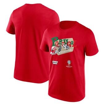 UEFA Portugal Looney Tunes Bugs Bunny Graphic T-Shirt - Red