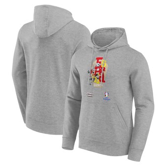 UEFA Spain Looney Tunes Bugs Bunny Graphic Hoodie - Grey