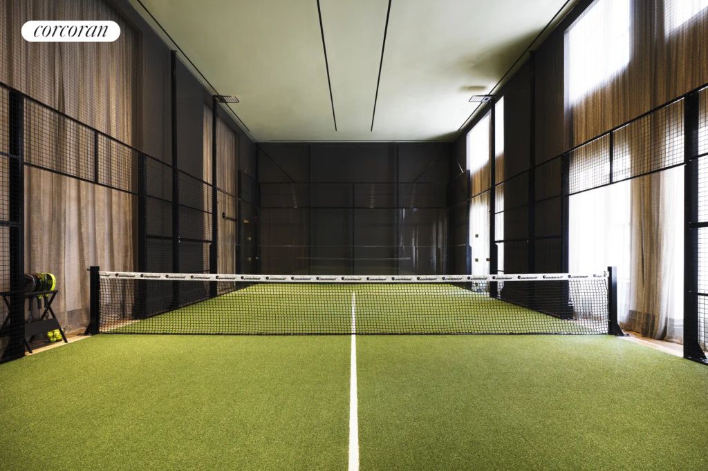 Padel court at 111 W 57th Street in NYC