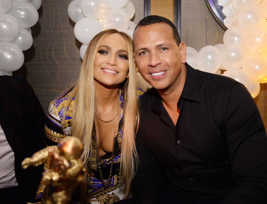 NEW YORK, NY - AUGUST 21:  Jennifer Lopez and Alex Rodriguez attend Jennifer Lopez's MTV VMA's Vanguard Award Celebration at Beauty & Essex on August 21, 2018 in New York City.  (Photo by Andrew Toth/Getty Images for TAO Group)