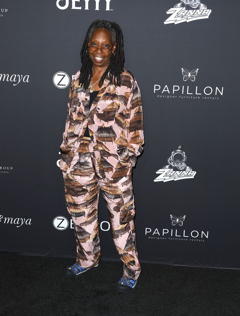 Whoopi celebrates the launch of her new cannabis line