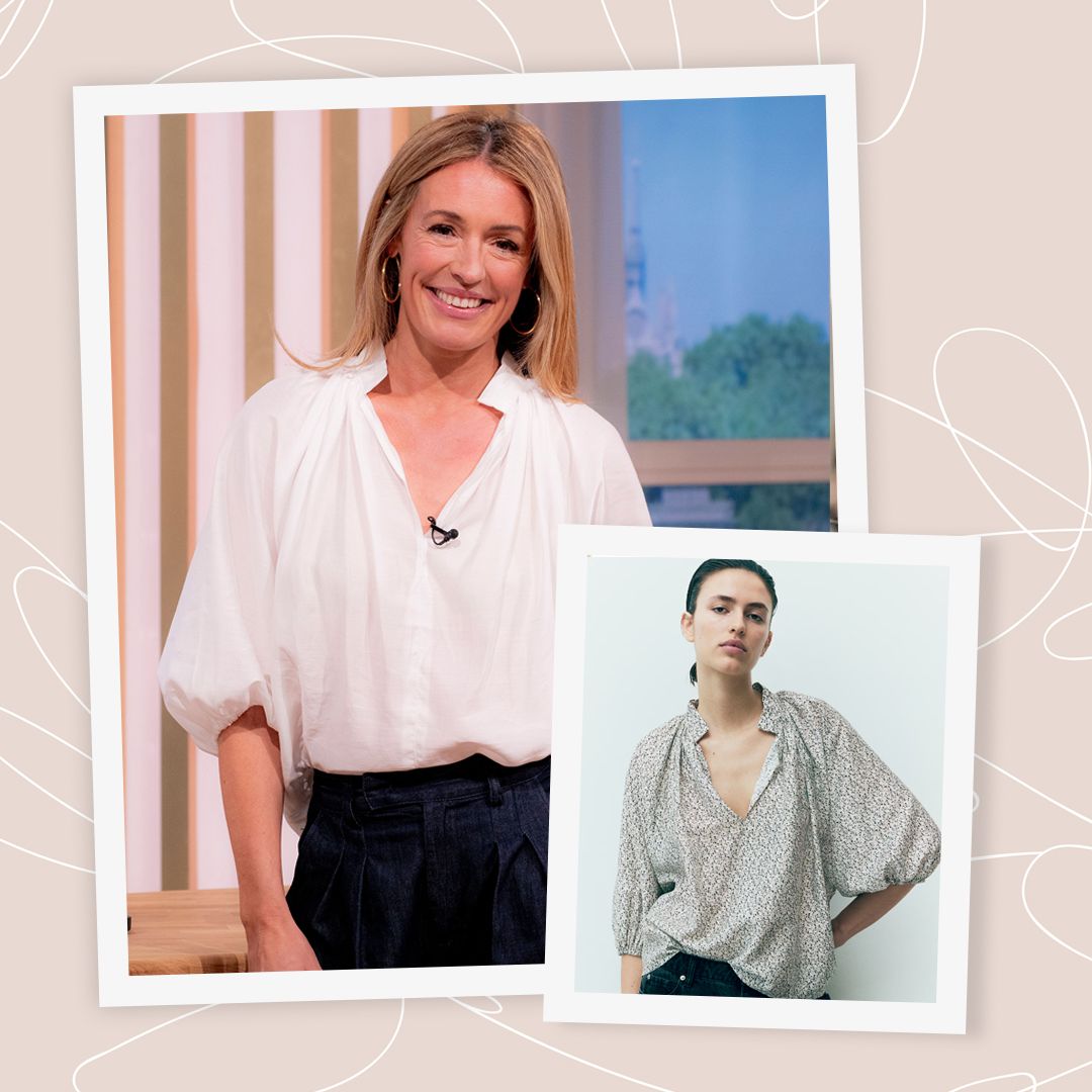 I'm on the hunt for the perfect work blouse and Cat Deeley's £12.99 H&M version is ticking all the boxes