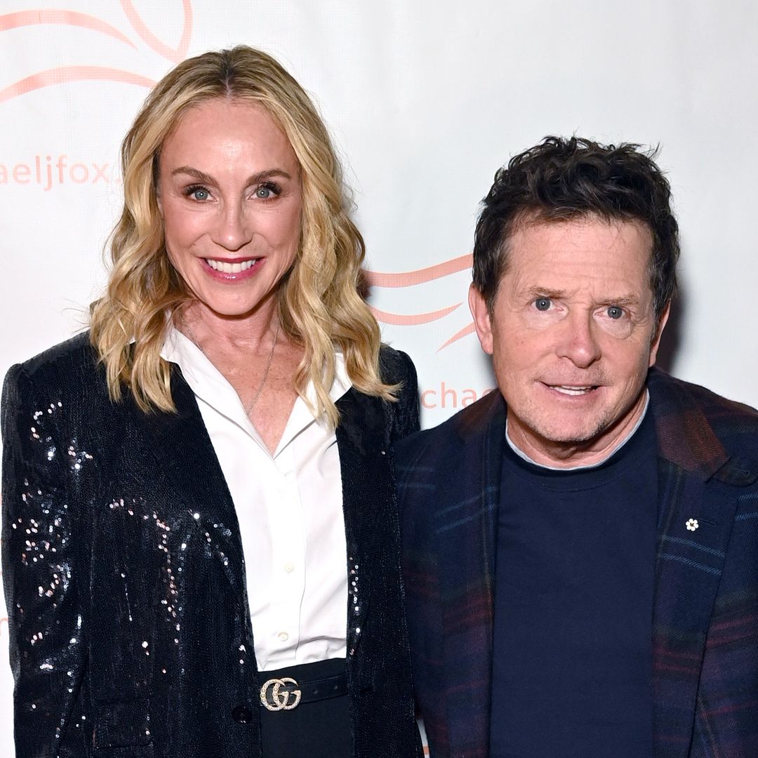 Michael J. Fox is all smiles during star-studded night out with wife Tracy Pollan