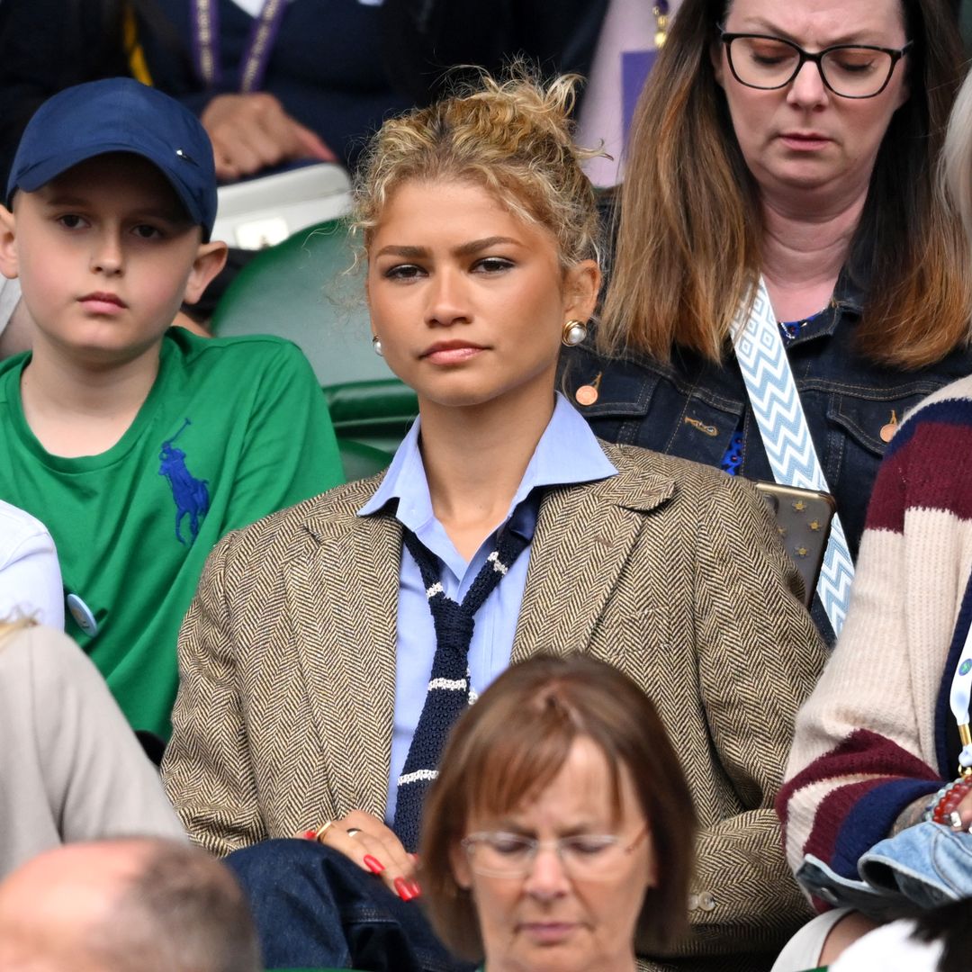 Zendaya cosplays Princess Diana at Wimbledon in the most unexpected outfit