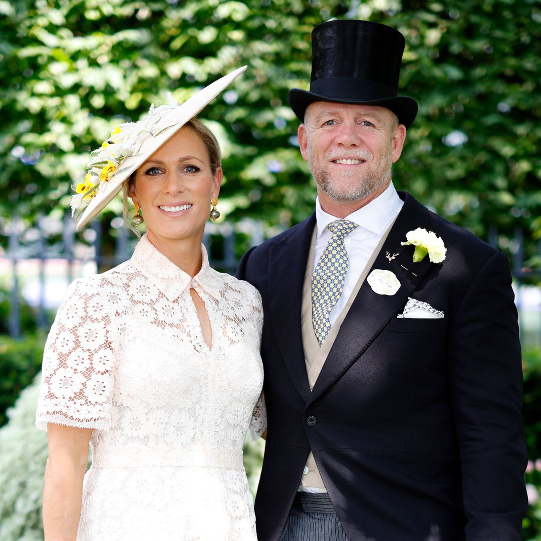 Zara and Mike Tindall's garden at Gatcombe Estate goes on as far as the eye can see