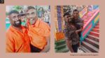 Suresh Vanaz carries brother for Thaipusam