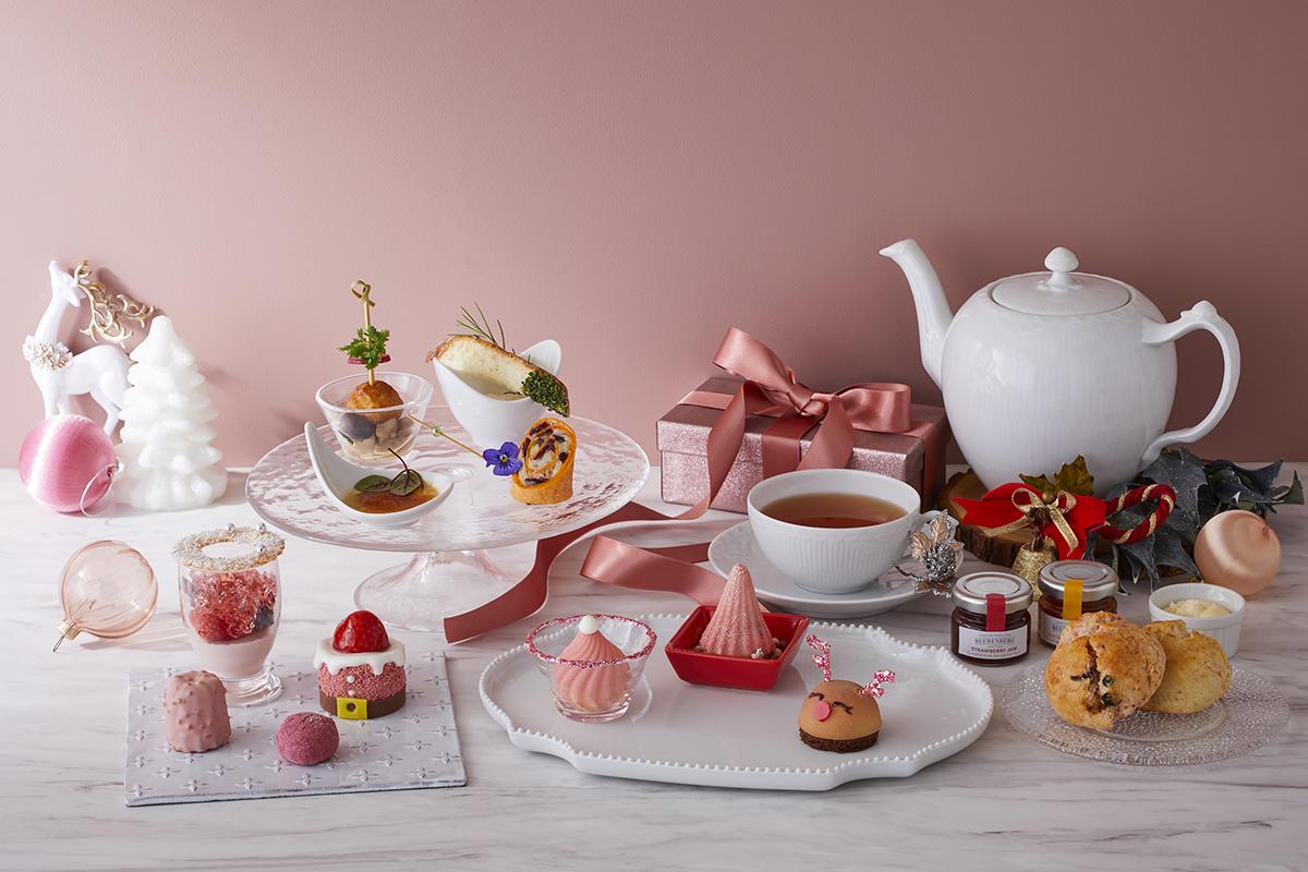 アフタヌーンティー「Festive Pink Afternoon Tea」