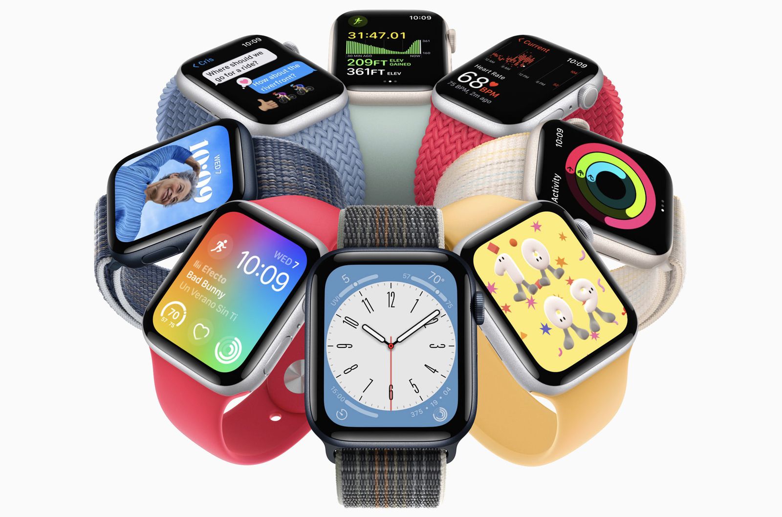 apple watch se 2 circle