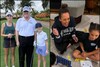 After Poll Rush, Trump Goes Golfing With Grandkids And Musk, Kamala Unwinds With Great-Nieces