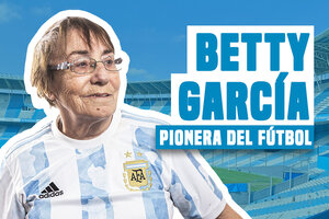 Betty García, pionera del fútbol femenino