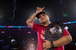 Aczino: "Rapear sobre un ritmo de rap no necesariamente es hacer hip hop" (Fuente: Gentileza de prensa Red Bull Batalla)