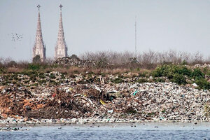 En Luján la basura sigue ahí