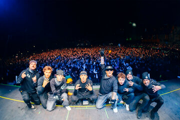 Trueno en Bariloche: un egresado de la cultura hip hop (Fuente: Gentileza Monster Energy Winter Jam)