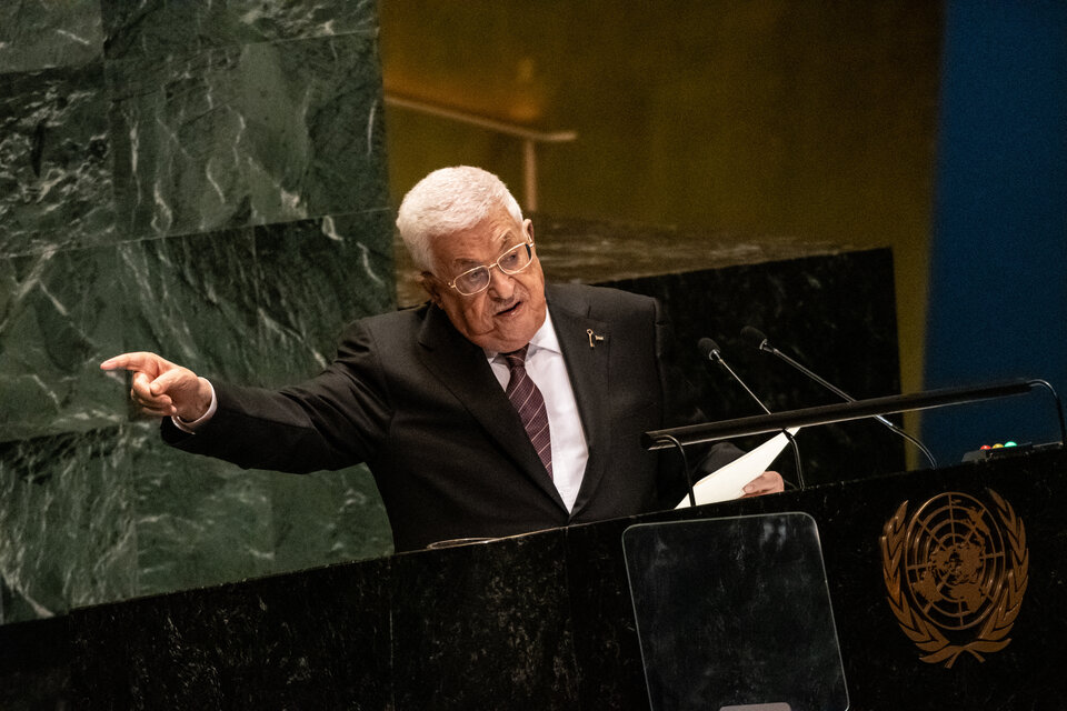 Abbas pidió que se deje de enviar armas a Israel