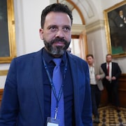 Haroun Bouazzi à l'Assemblée nationale.