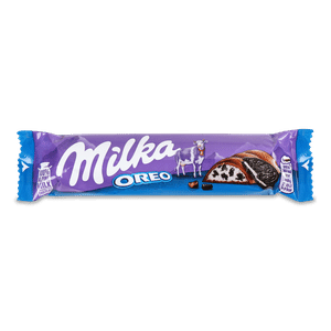 Шоколад Milka зі шматочками печива Oreo