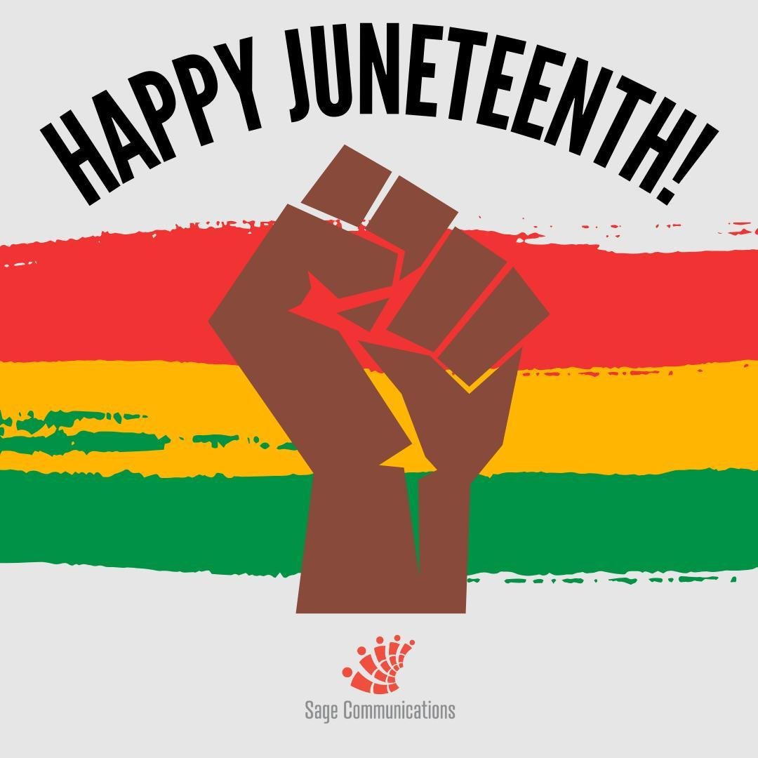 On June 19, 1865, Union troops arrived in Galveston, Texas with the news that the more than 250,000 enslaved African Americans in the state were free, officially ending slavery in the U.S. 

Today, our team celebrates #Juneteenth and honors this day 