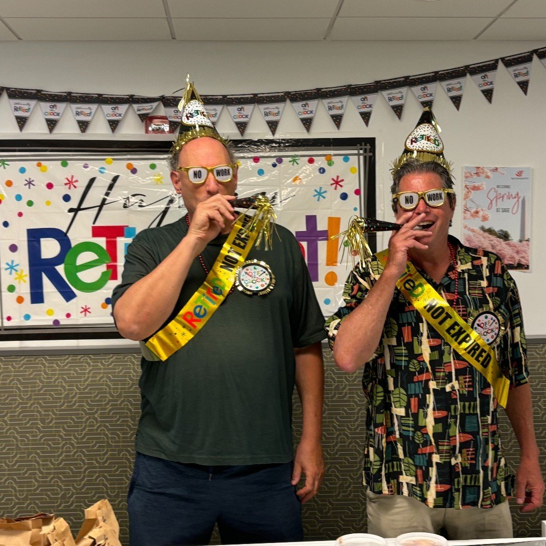 Once a Sager, always a Sager! 

At our last in-office day, we celebrated the incredible careers of Steve Winter and Kenny Fried, and their indelible contributions to Sage. For over 40 years, they have been innovators within the event-planning industr