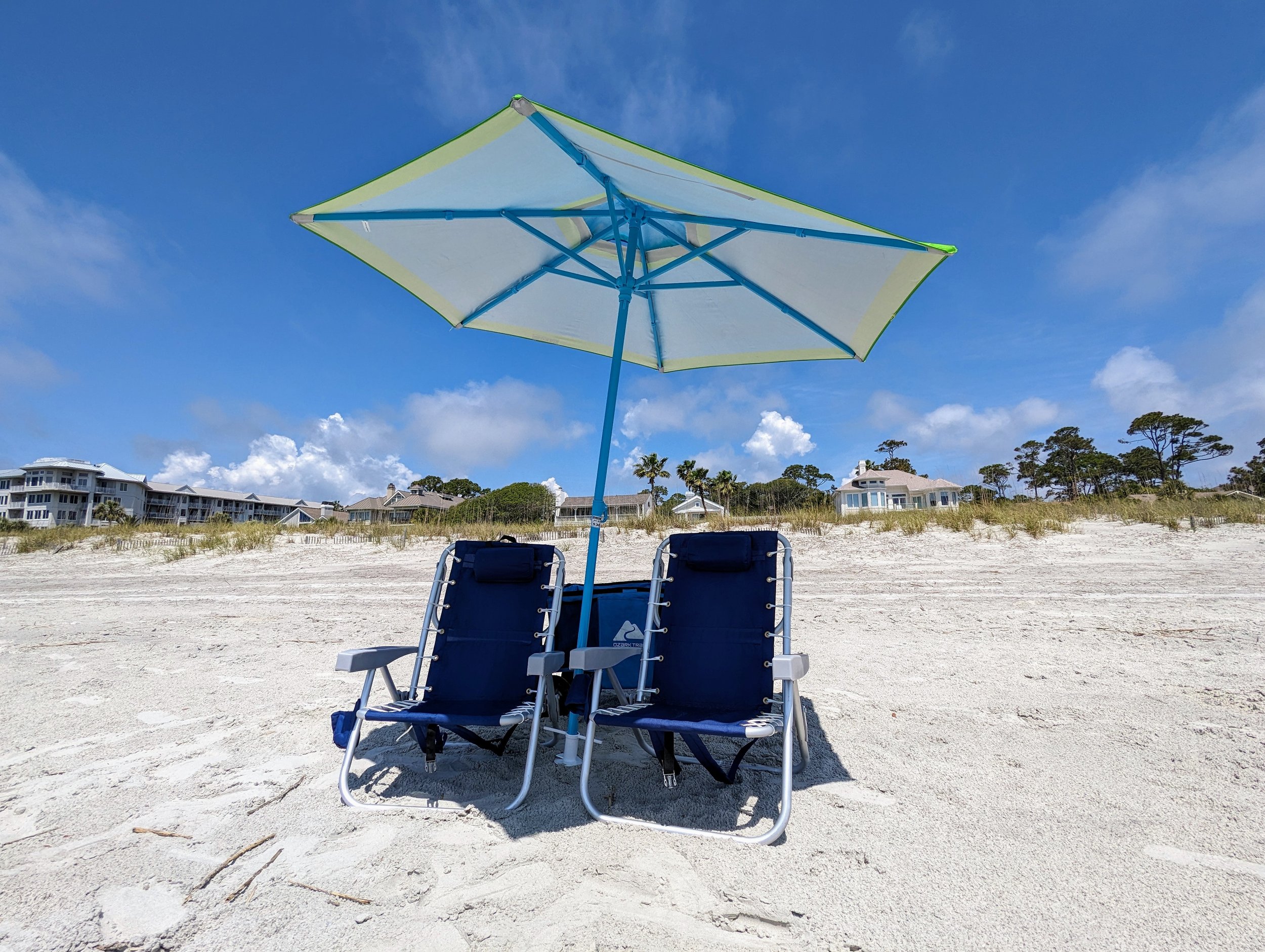 Beach Chairs & Umbrellas