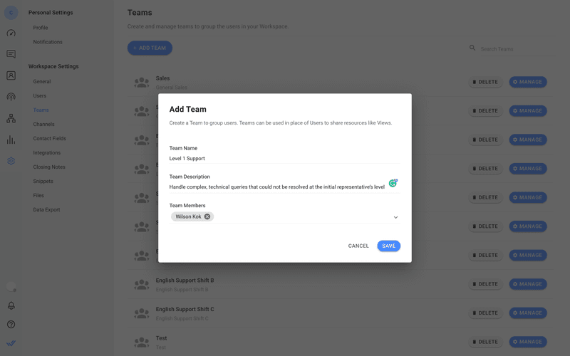 This is an image that shows how to Design a Customer Escalation Management. First, set up teams to handle different levels or functional divisions of customer escalation. You can set up both functional and hierarchical teams for a more efficient customer service escalation process. Refer to the blog for customer service escalation process template and more information on support escalation or client escalations. 