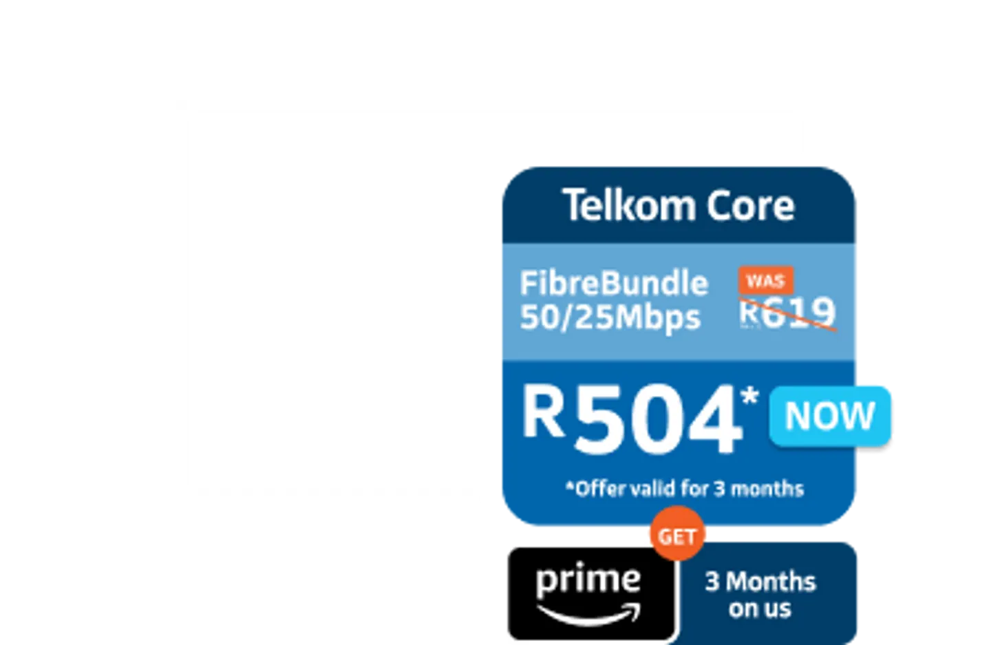 Switch and Save with Telkom Fibre.