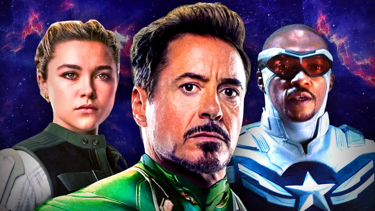 Avengers: Doomsday cast Florence Pugh, Robert Downey Jr, Anthony Mackie