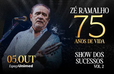 Z� Ramalho no Show, 75 Anos de Vida Temporada de Sucesso