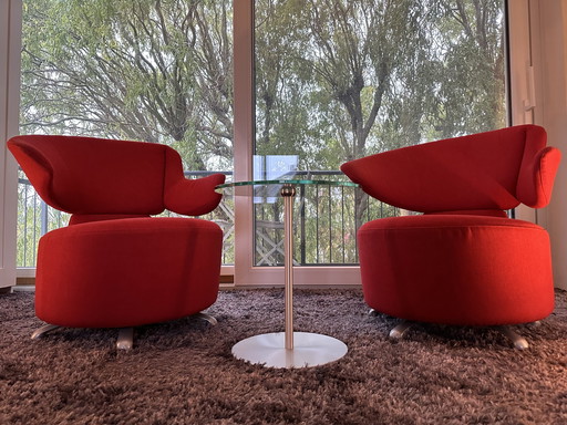 Cassina Canta with movable headrest/armrest