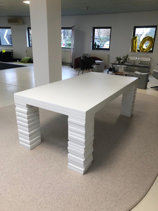 Gispen Layer table with 4x chairs