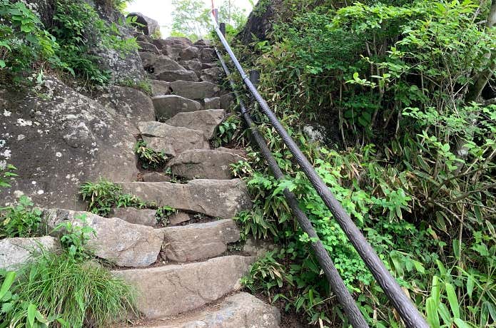 山頂直下